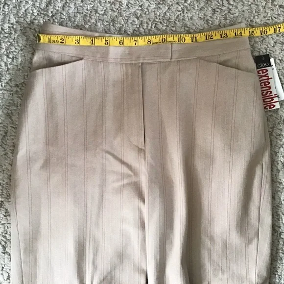 Cleo Pinstripe Dress Pants - Picture 6 of 8